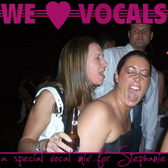 WE ❤️VOCALS [special 3 hour mix]
