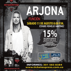 Cuña Ricardo Arjona Desc 10 Por ciento