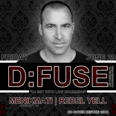 Static Fridays Live: D:Fuse @Detroit Bar 6/29/12