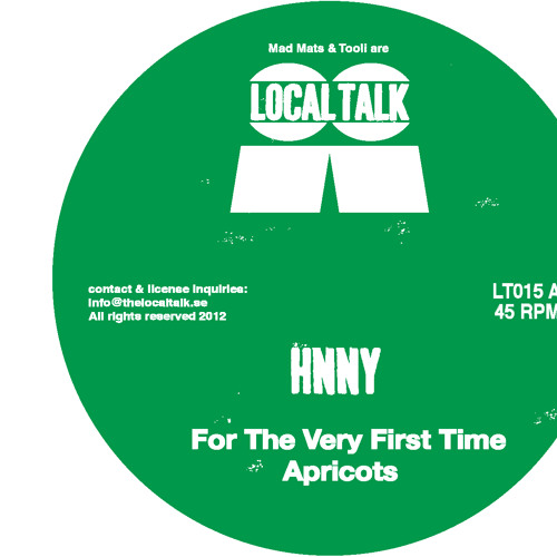 HNNY - For The Very First Time (LT015, Side A)