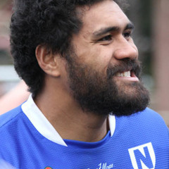 Newtown Jets & Sydney Roosters player Mose Masoe post match v Balmain