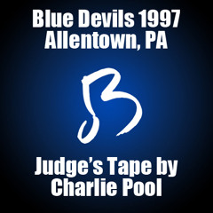 Blue Devils 1997 - Allentown - Charlie Pool - Judge's Tape