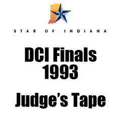 Star of Indiana 1993 - DCI Finals - Judge's Tape
