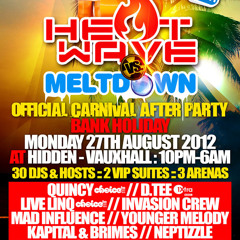 HEATWAVE VS MELTDOWN MIX CD