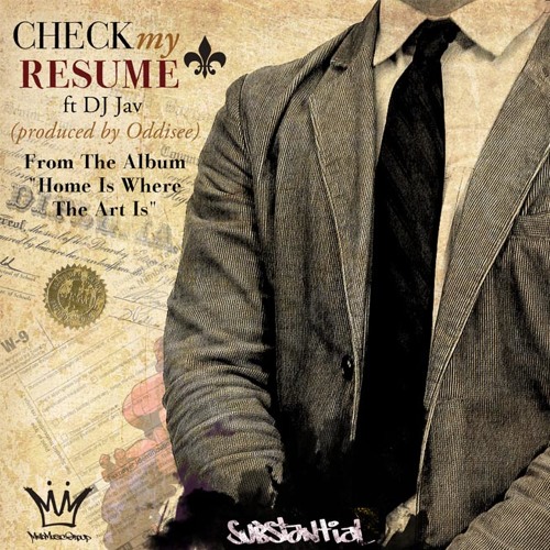 Check My Resume (ft. DJ Jav) [Produced by Oddisee]