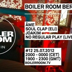 No Regular Play (live) @ Boiler Room 012 (25.07.2012)