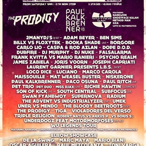 Underdogz ft Motormorfoses Live @ Monegros Festival 2012 SPAIN