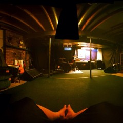 Tyler and I loving music at Basement
