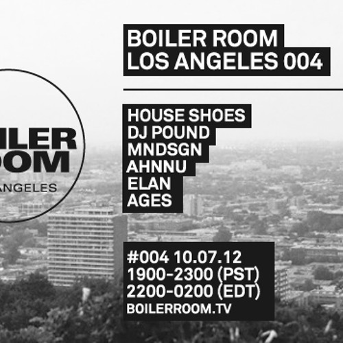 House Shoes 40 min Boiler Room Los Angeles DJ Set