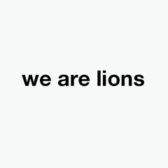 The new black - we are lions