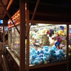 The annonce d'attraction de fête foraine at Plage Des Chalets