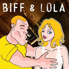 Biff's Lola - Animated Opera -  Biffs Reality - Riding Motorbike through City