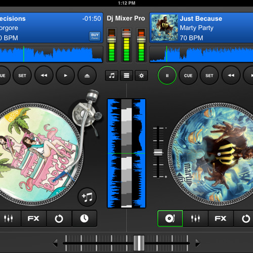 Stream DJ Mixer App vs. Marty Party by Mashup powered by Waves