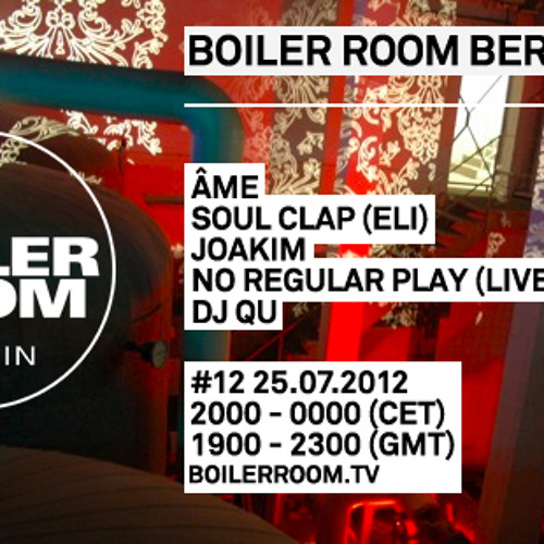 Stream Âme 65 min Boiler Room Berlin DJ Set by Boiler Room | Listen online  for free on SoundCloud