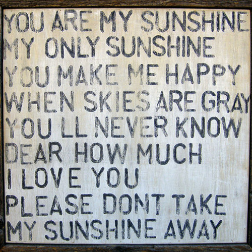 Johnny Cash – You Are My Sunshine Lyrics