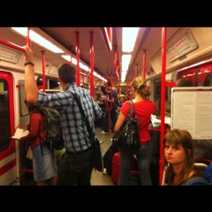 Prague Subway Green Line at Dejvicska Metro Station