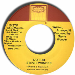 Stevie Wonder - Do I Do (Jonny Meek Edit)
