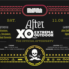 Massaar @ the Feestgedruis Extrema outdoor Afterparty at the Ritz Building Hasselt - 11.08.2012