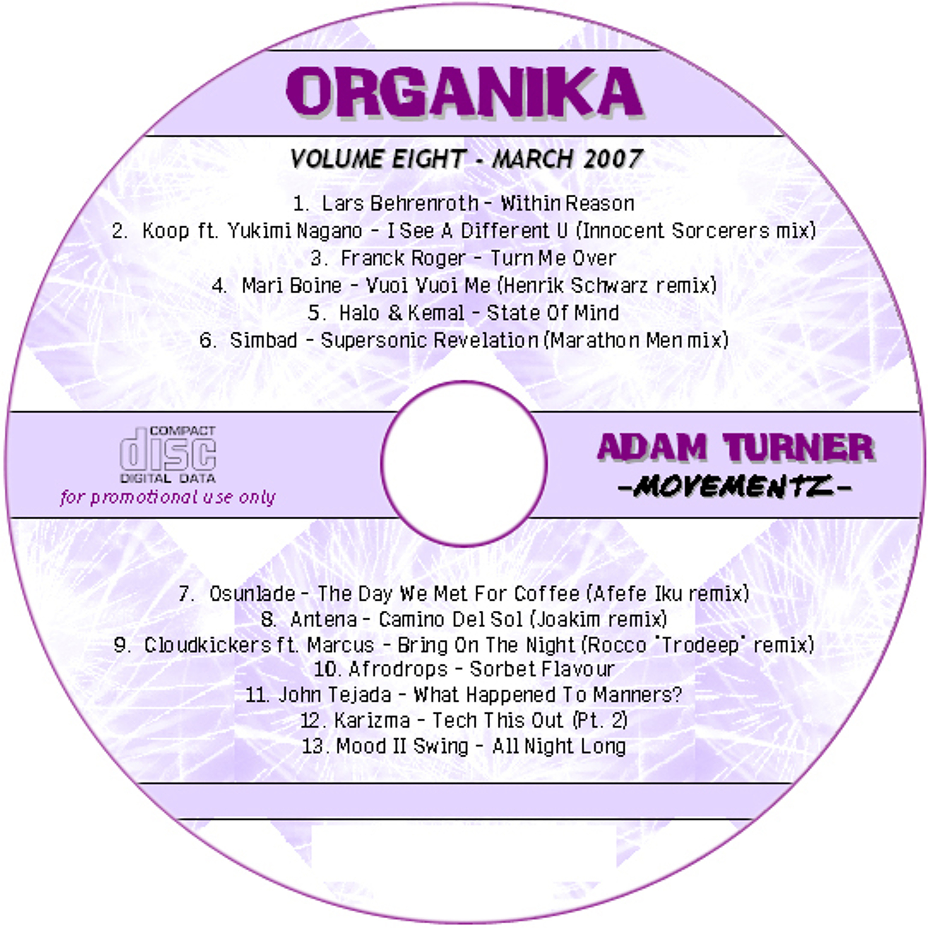 Adam Turner /// Mixes