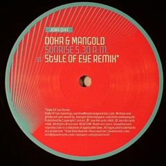 Dohr & Mangold  - Sunrise 5.30 a.m. (style of eye mix) 2008