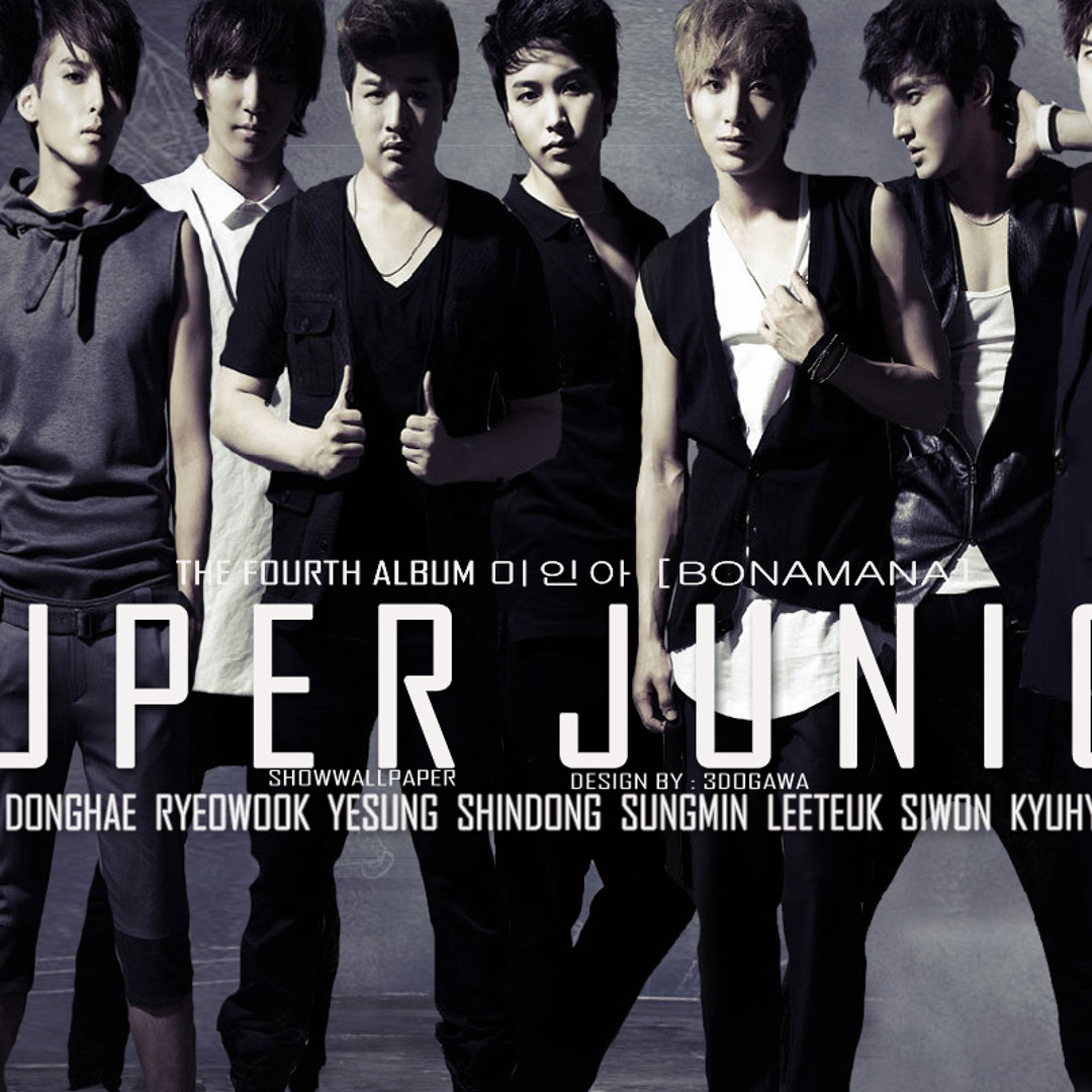SUPER JUNIOR 4TH ALBUM 第4集 『美人（BONAMANA）』(+DVD
