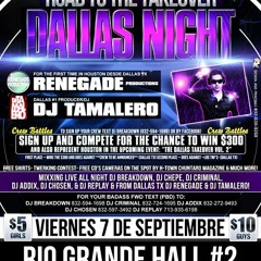OFFICIAL COMMERCIAL! DJ TAMALERO & RENEGADE PRODUCTIONS WITH PBD'jz SEPTEMBER 7!