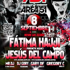 FATIMA HAJJI @ AREA 51 Valladolid 8/9/12 -Video Flyer-