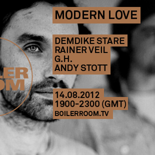 Andy Stott live in the Boiler Room