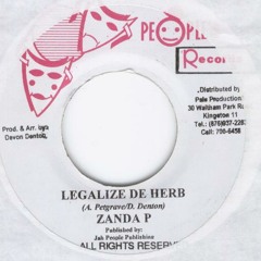 Scrova Dub SeLekTer &  Zanda P - Legalize  De Herb ( Tom Fire Riddim Contest) 2012  ♔