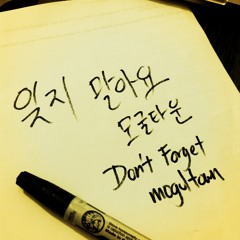 잊지 말아요 [Itji Marayo] Don't Forget (Cover)