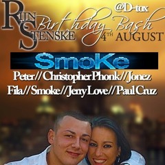 Dj smoke live@dtox 4-8-12 birthday stijn & renske