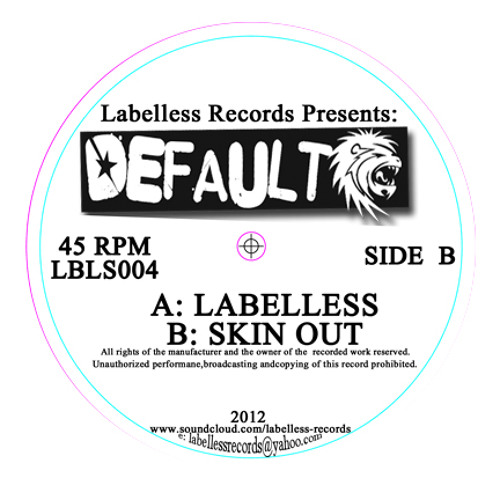 Default - Labelless (Labelless Records)