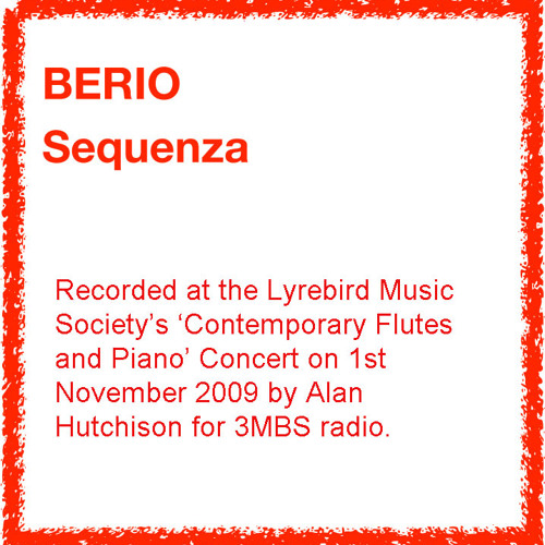 Stream Berio- Sequenza 1 for flute by Agatha Yim | Listen online for free  on SoundCloud