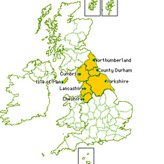 English: Geordie (Northern England)