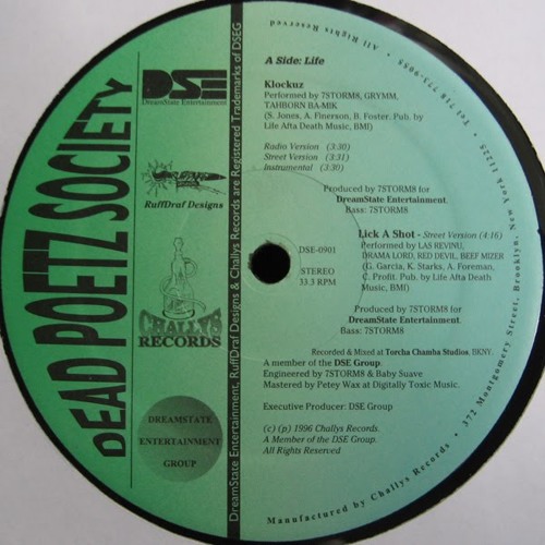 Dead poetz society - Lick A Shot (Remix) 1996