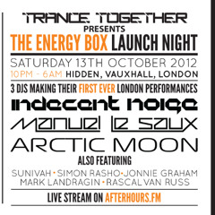 The ENERGY BOX Oct-12 B2B Promo Mix: Arctic Moon, Manuel Le Saux, Indecent Noise - Trance Together