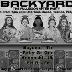 PHB's mix in Backyard - Sept 2012 - Free Download