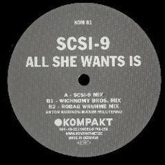 SCSI-9 - All She Wants Is (Robag Wruhme Mix)