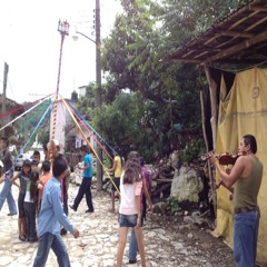 Ensayo Danza de los Negritos at San Miguel Tzinacapan