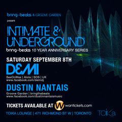 Dustin Nantais - INTIMATE & UNDERGROUND v13 - September 8, 2012 - Part 1