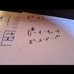 Piano sketch d major at Basement