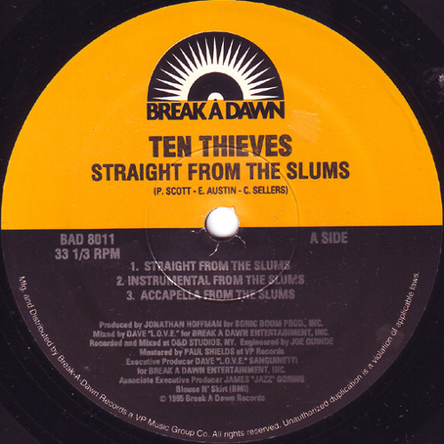 Ten Thieves - Straight From The Slums (Simon M. Remix)