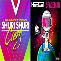 Denis Naidanow Vs.Hardwell - Shuri Shuri In Spaceman [Let's Get Loco] (Jefferson Gazzineu MashUp)