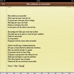 Não Adianta Se Esconder