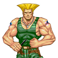 Street Fighter 2 Guile stage