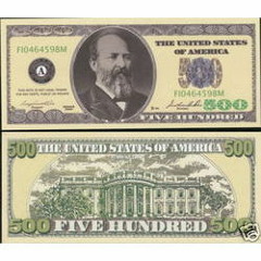 500 Dollar Bill
