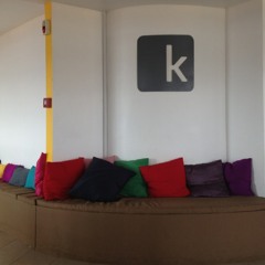 Background music while working at the kLab in Kigali at kLab