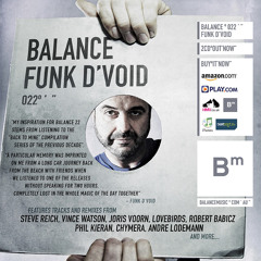 Funk D'Void - Balance 022 CD02 (Preview Edit)
