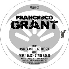 Francesco Grant - Start Again AFULAB27
