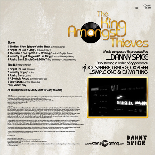DANNY SPICE The King Amongst Thieves 限定盤 DANNY SPICE The King Amongst Thieves 限定盤
